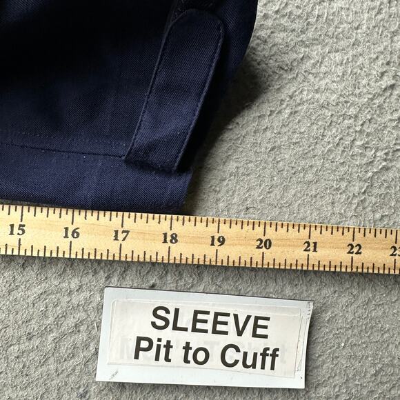 Under Armour Storm Penn State Parka Raincoat Jacket Men Large UW7233 Blue Hooded - Picture 4 of 16